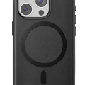 LitaeTrend iPhone 15 Pro Max Puskas Magsafe Kapak - Siyah
