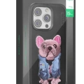 LitaeTrend iPhone 16 Pro Max Cute Desenli Kapak - Lacivert