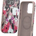 LitaeTrend iPhone 16 Pro Max Flower Series Magsafe Kapak - Pembe