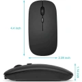 HERŞEYTREND Kablosuz Mouse Fare Şarjlı Bluetooth Wireless Çift Modlu Sessiz