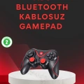 HERŞEYTREND Kablosuz PS4 Controller Çift Motorlu Dayanıklı Gamepad