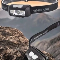 HERŞEYTREND Kafa Lambası Kamp Lambası Sensörlü Şarjlı Ayarlanabilir