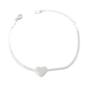 HERŞEYTREND Kalp Bileklik - Gümüş