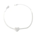 HERŞEYTREND Kalp Bileklik - Gümüş