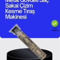 HERŞEYTREND Kompakt Tasarımlı, Güçlü Motorlu Saç sakal Kesme Makinesi ve 4 Kılavuz Tarak