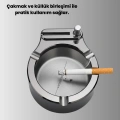 HERŞEYTREND Küllük ve Çakmak Birleşik Set Paslanmaz Çelik Gövde