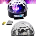 HERŞEYTREND Led Işık Disko Topu Bluetooth Hoparlörlü USB Müzik Çalar Kumandalı
