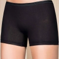 HERŞEYTREND Likralı Kadın Boxer Siyah 2101B