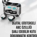 HERŞEYTREND Oyuncu Kulaklığı Bluetooth Bağlantılı ANC Özelliği 5.0 Bluetooth