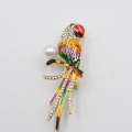 HERŞEYTREND Papağan Broş - ÇOK RENKLİ