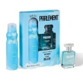 HERŞEYTREND Parlement 50 Ml Light Blue Kadın Parfüm + 150 Ml Deodorant Seti