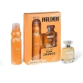 HERŞEYTREND Parlement 50 Ml Orange Kadın Parfüm + 150 Ml Deodorant Seti