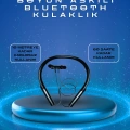 HERŞEYTREND Polygold PG-100 Type-C Şarjlı Bluetooth Kulaklık – Boyun Askılı, Uzun Pil Ömürlü, Mikrofonlu