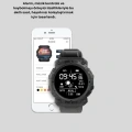 HERŞEYTREND Pro Akıllı Saat – Nabız, Uyku, Adımsayar, Bluetooth 5.0