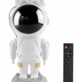 HERŞEYTREND Projeksiyon Astronot Lamba Speaker Sevimli Astronot Bluetooth Hoparlör
