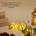 HERŞEYTREND Ramazan Temalı Ay İçinde Secde Eden Adam LED Peri Işığı