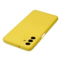 LitaeTrend Samsung Galaxy A04S Kılıf Nano içi Kadife Silikon - Sarı