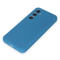 LitaeTrend Samsung Galaxy A15 4G Kılıf First Silikon - Mavi