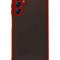 LitaeTrend Samsung Galaxy A25 5G Kılıf Montreal Silikon Kapak - Kırmızı