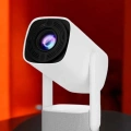 HERŞEYTREND Şarjlı Projeksiyon Oyun Sinema Projektörü 4K HD Görüntü Kaliteli