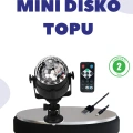 HERŞEYTREND Ses Duyarlı Mini Disko Küre Lamba