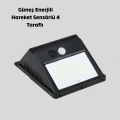 HERŞEYTREND Solar LED Bahçe Aydınlatma – Hareket Sensörlü, Güneş Paneliyle Şarj Olan, IP65 Dayanıklı
