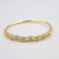 HERŞEYTREND Taşlı Vip Bilezik - Altın