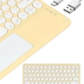 HERŞEYTREND Touchpad Uyumlu Bluetooth Klavye Slim Kablosuz Wifi Q Klavye