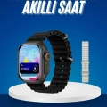 HERŞEYTREND Ultra Akıllı Saat 49 Mm Çift Kordonlu Arama Cevaplama Bluetooth Bağlantılı
