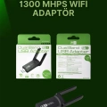 HERŞEYTREND USB 3.0 Wireless Adaptör – 2.4GHz & 5GHz Destekli