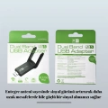 HERŞEYTREND USB 3.0 Wireless Adaptör – 2.4GHz & 5GHz Destekli