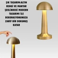 HERŞEYTREND USB Şarjlı Dokunmatik LED Masa Lambası – 3 Renk Modu & Dimmer