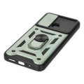 LitaeTrend Xiaomi Redmi 10C Kılıf Pars Lens Yüzüklü Silikon - Yeşil