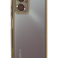 LitaeTrend Xiaomi Redmi Note 11E Kılıf Lensli Silikon - Gold