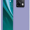 LitaeTrend Xiaomi Redmi Note 13 4G Kılıf First Silikon - Lila