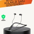HERŞEYTREND Y12 Bluetooth Kablosuz Kulaklık – LCD Pil Ekranı, Kompozit Diyafram, Dokunmatik Panel