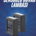 HERŞEYTREND Yeni Model Solar Çift Taraflı Duvar Lambası Dekoratif Duvar Lambası