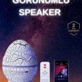 HERŞEYTREND Yumurta Şeklinde Su Dalgalı Bluetooth Speaker Lamba Renkli Şarjlı