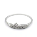 HERŞEYTREND Zirkon Leopar Bilezik - Gümüş