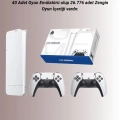 M15 Retro Konsol – 20.000 Oyunlu, Çift Gamepadli, 4K HDMI