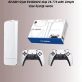 M15 Retro Konsol – 20.000 Oyunlu, Çift Gamepadli, 4K HDMI