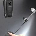 Makaralı Bluetooth Kulaklık Çağrı Cevaplama Kablolu Uzun Pil Ömrü