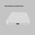 Manyetik Kablosuz Powerbank – iPhone 12/13/14/15 Uyumlu, Hızlı Şarjlı, Ultra Hafif