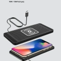 Manyetik Şarj Pedi 7.5W 10W 15W Hızlı Şarj Kaymaz Tabanlı