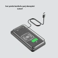 Manyetik Şarj Pedi 7.5W 10W 15W Hızlı Şarj Kaymaz Tabanlı