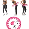 Masajlı Akıllı Hula Hoop Ayarlanabilir Fitness Çemberi