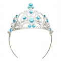 HERŞEYTREND Mavi Taşlı Prenses Tacı