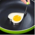 HERŞEYTREND Metal Kalp Omlet Krep Kalıbı
