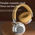 Metal Kulak Üstü Kablosuz Bluetooth Kulaklık Hybrid Anc Type-c Hızlı Şarj Bluetooth 6.0