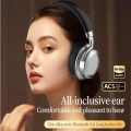 Metal Kulak Üstü Kablosuz Bluetooth Kulaklık Hybrid Anc Type-c Hızlı Şarj Bluetooth 6.0
